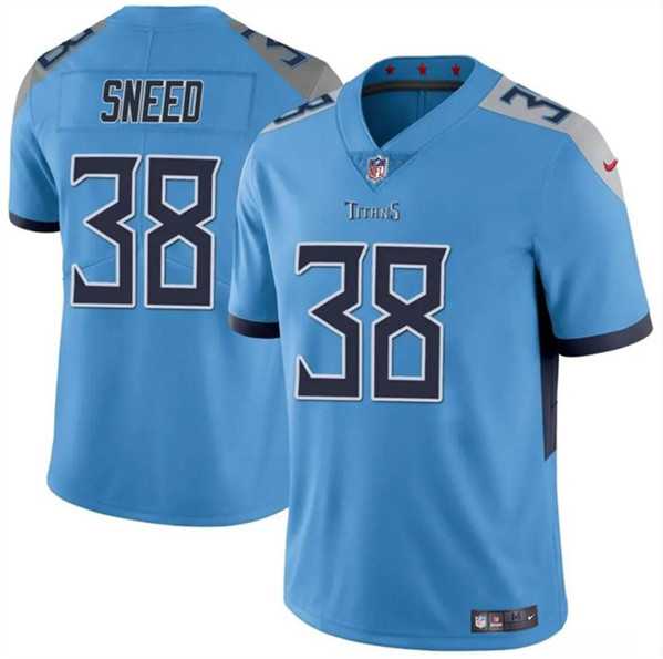 Youth Tennessee Titans #38 LJarius Sneed Blue Vapor Limited Stitched Jersey Dzhi